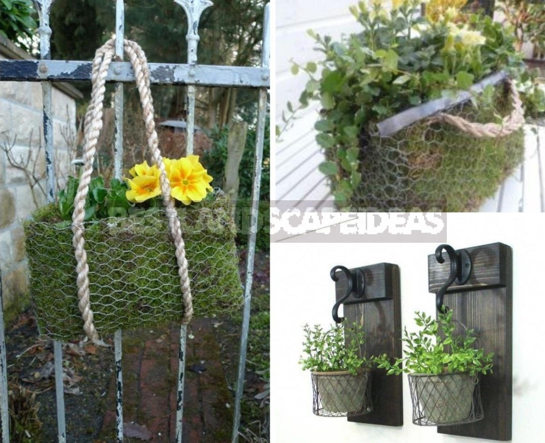 Spectacular Hanging Planters Made Of Improvised Materials