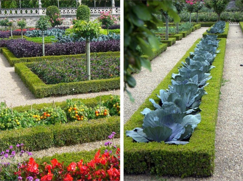 Beautiful Beds, a Beautiful Vegetable Garden: Ideas For Connoisseurs Of Beauty