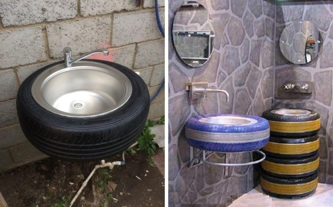 Garden Washbasins: Bright, Practical And Original Ideas