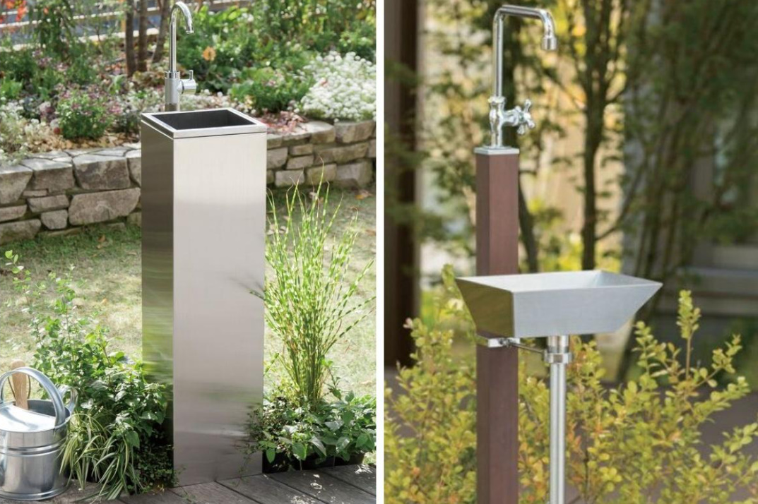 Garden Washbasins: Bright, Practical And Original Ideas