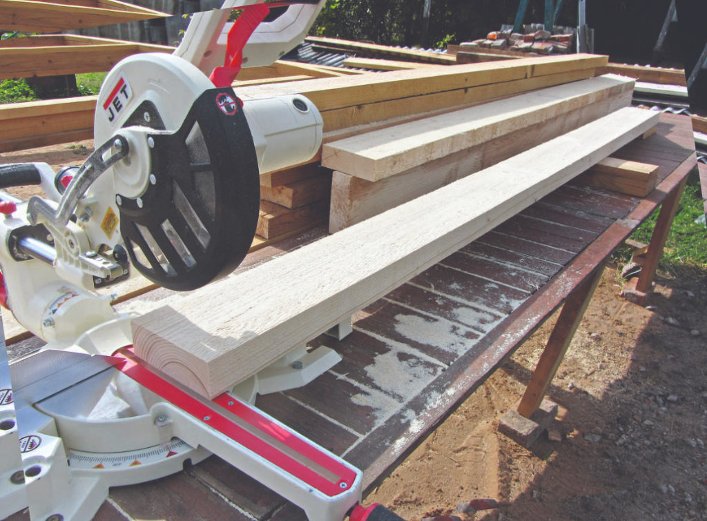 Miter Saw For House Construction