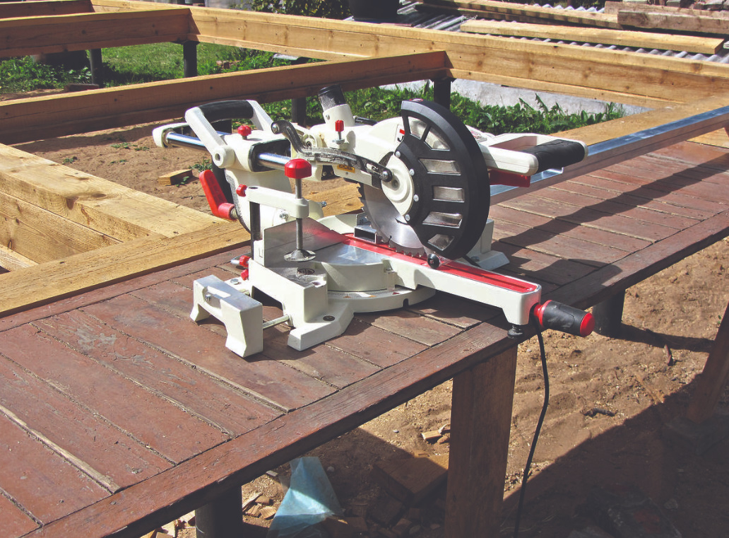 Miter Saw For House Construction