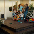 We Attach An Open Terrace On Screw Piles To The House