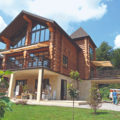 Log House Restoration: Sanding, Antiseptic Treatment, Painting