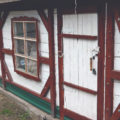 Unusual Barn Decoration In The Spirit Of Half-Timbered