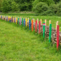 Cheap And Angry: a Designer Fence Made Of Ordinary Branches