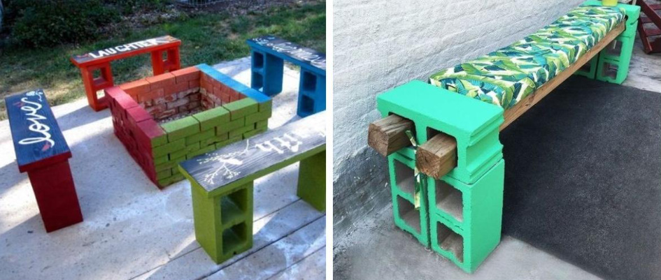 Practical Cottage Crafts Made Of Concrete Blocks