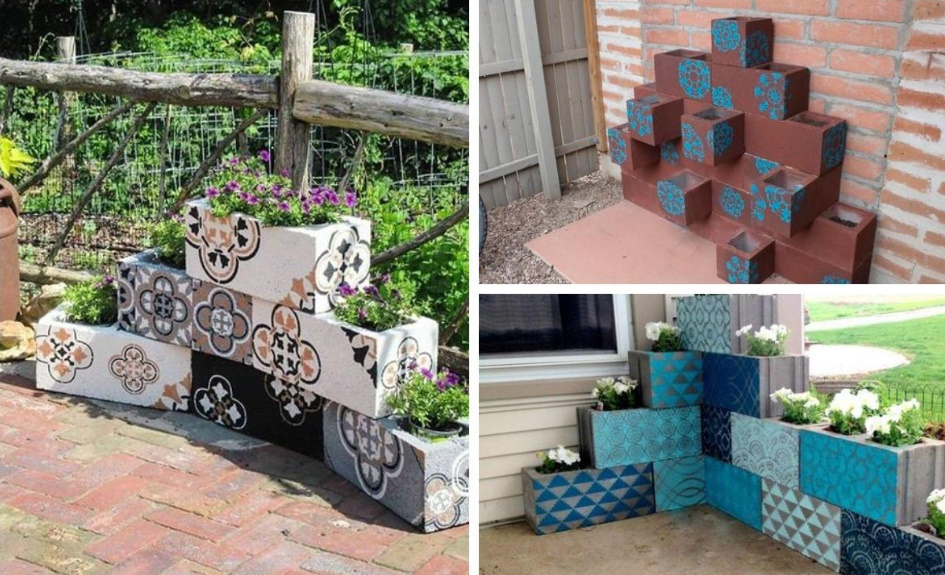 Practical Cottage Crafts Made Of Concrete Blocks