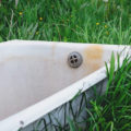 An Old Bathtub Will Come In Handy In a Country House. Prepare Compost In It