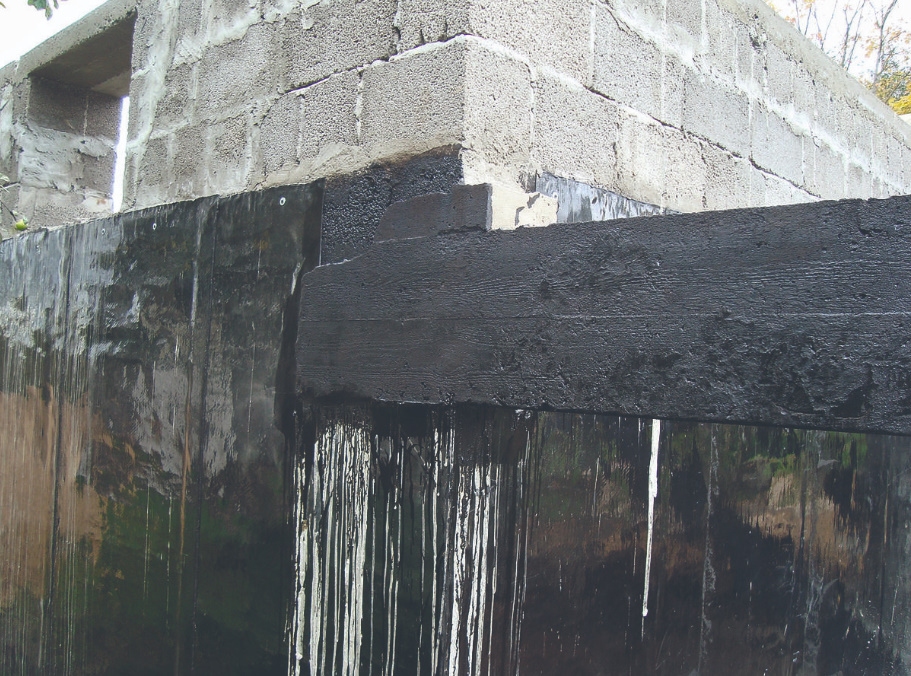 Waterproofing Of Reinforced Concrete Foundation